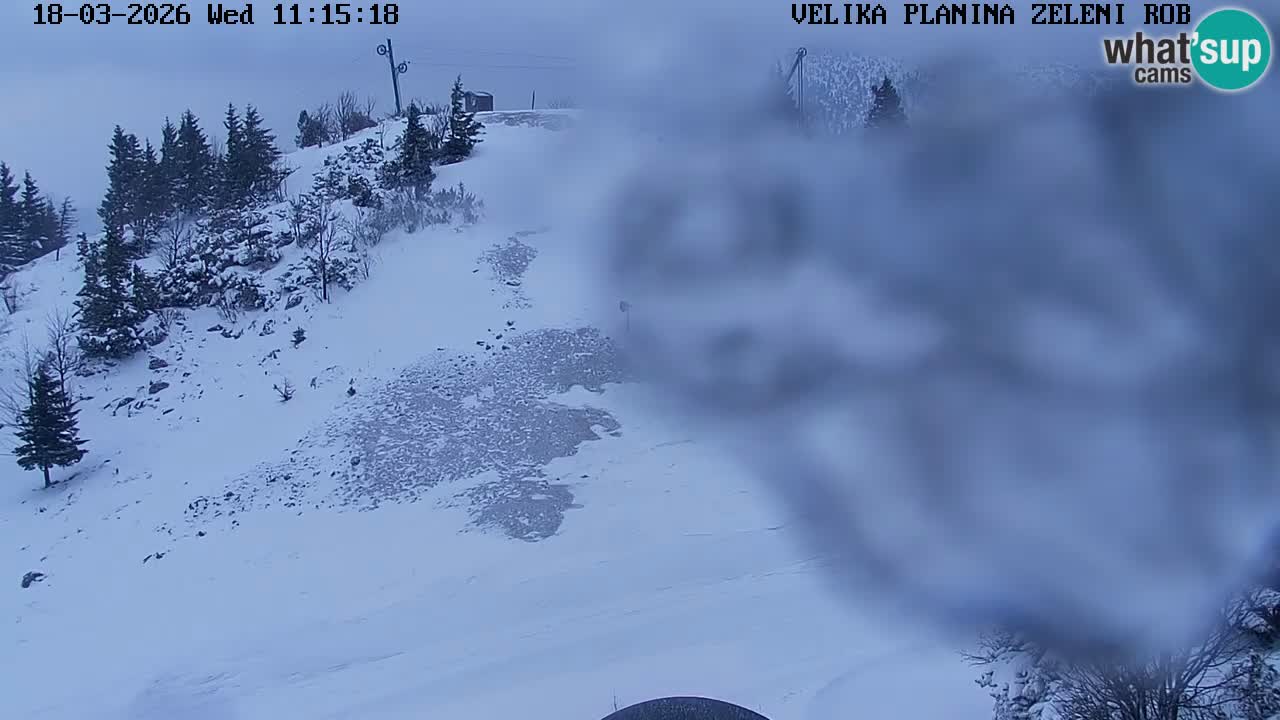 Zeleni Rob | Webcam live Velika Planina