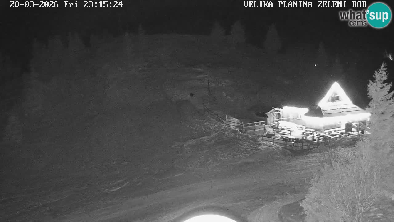 Zeleni Rob – Webcam live | Velika Planina