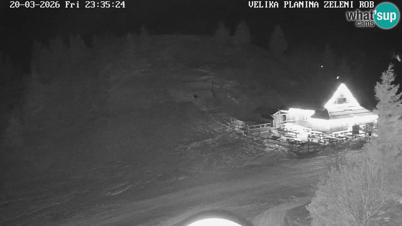 Zeleni Rob | Webcam live Velika Planina