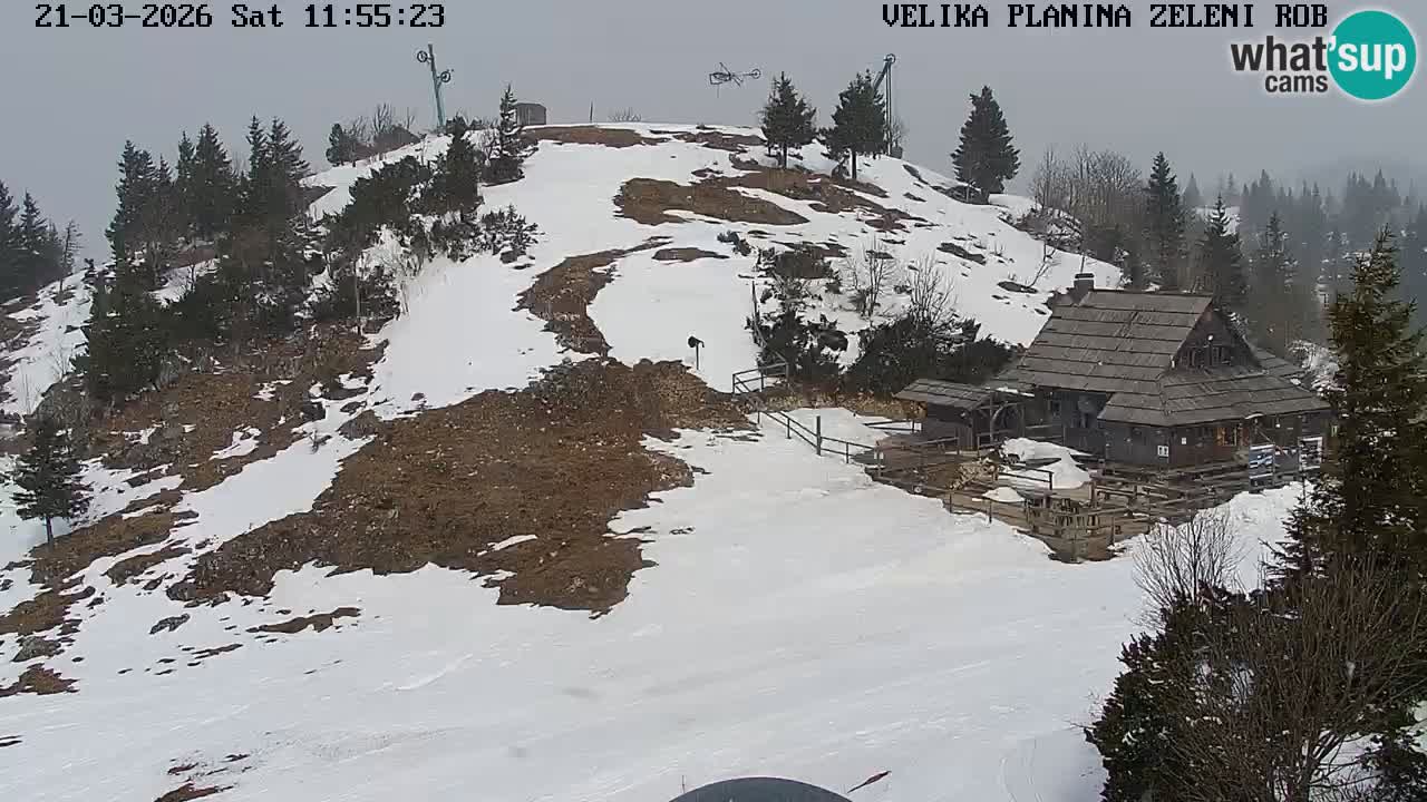 Zeleni Rob – Webcam live | Velika Planina