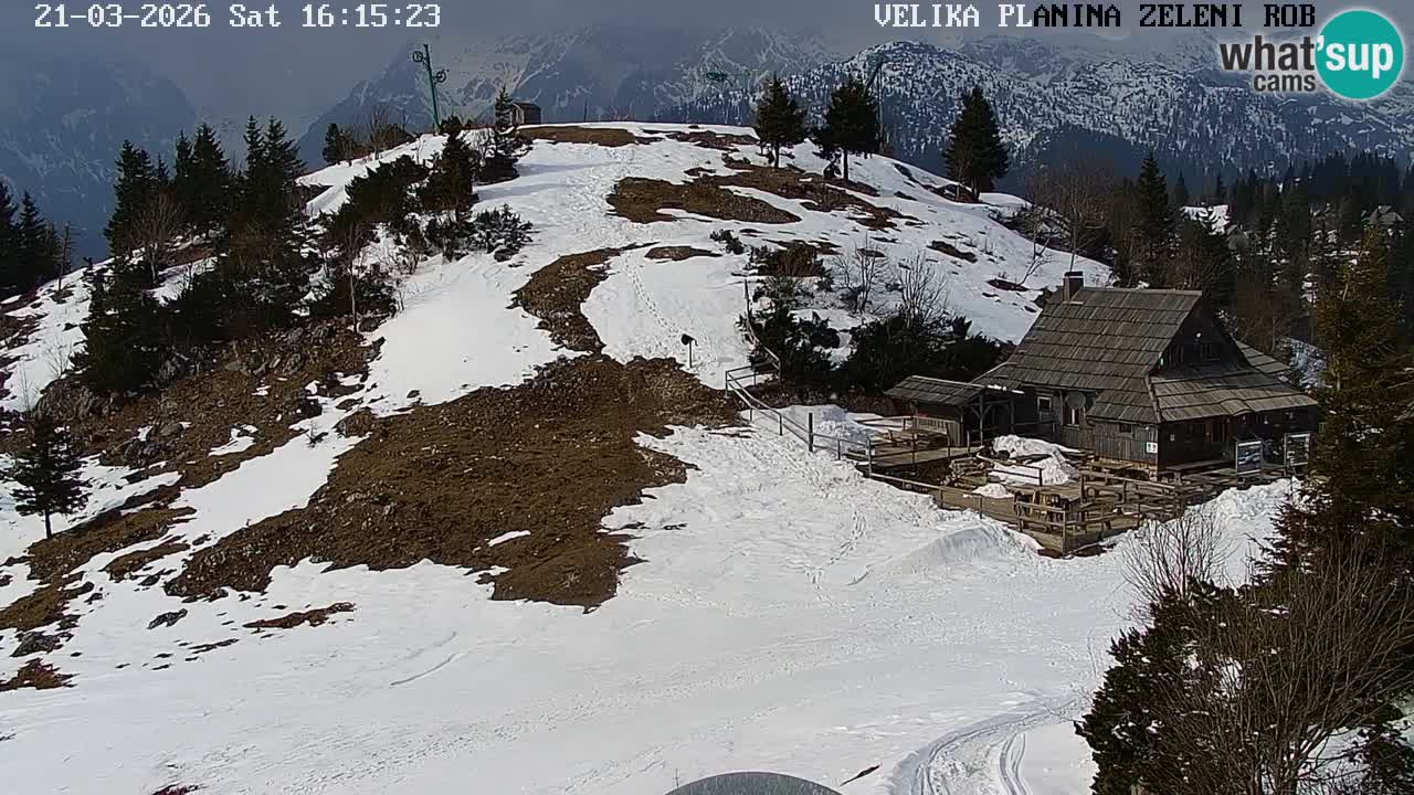Zeleni Rob – Webcam live | Velika Planina