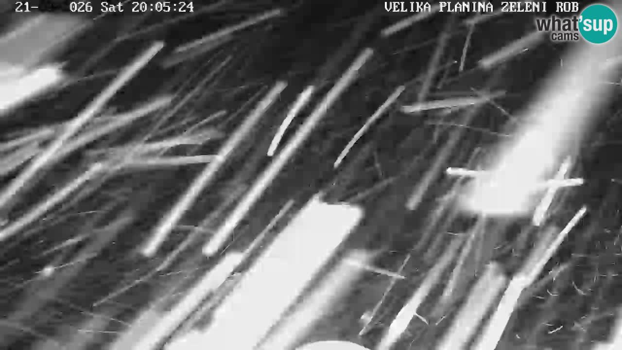 Zeleni Rob | Webcam en vivo Velika Planina
