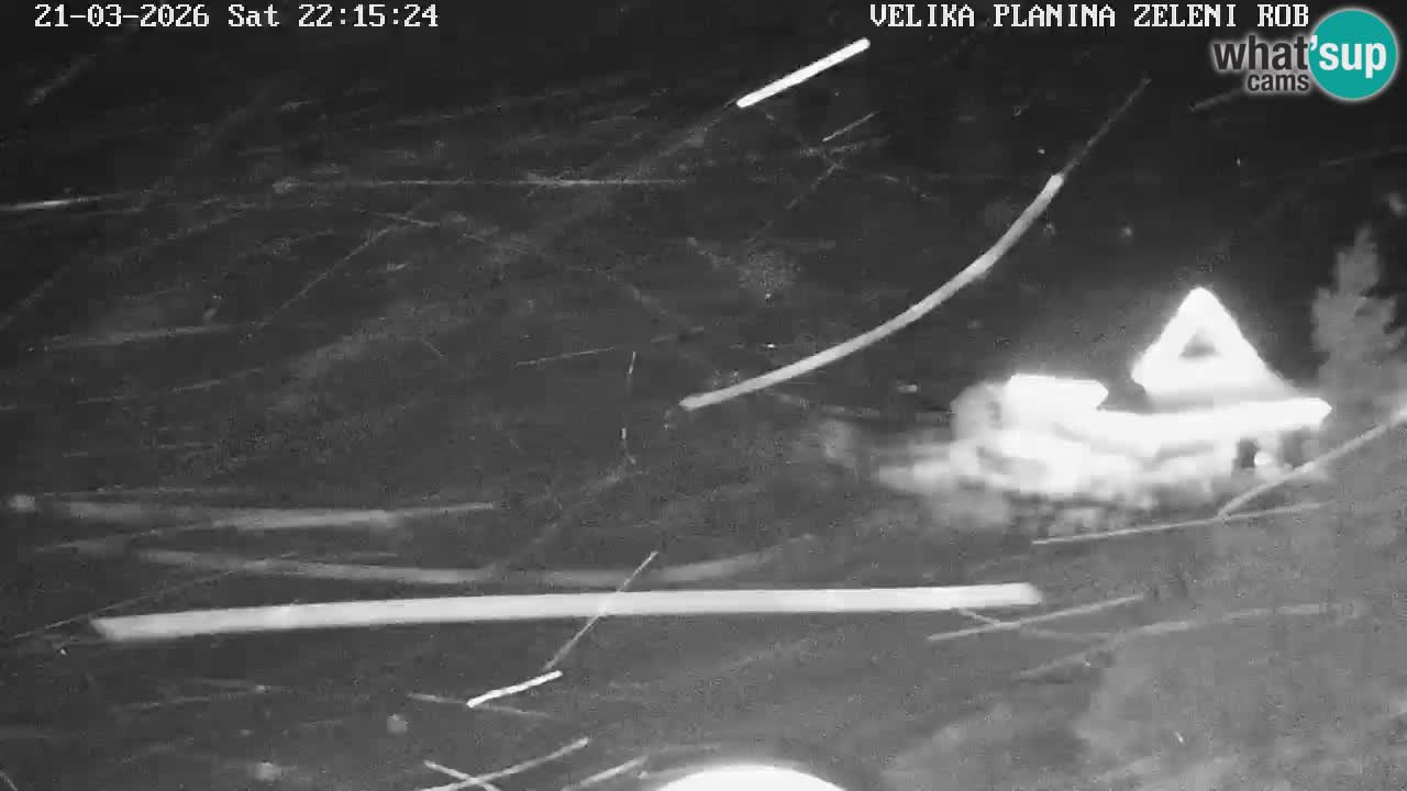 Zeleni Rob | Web kamera Velika Planina