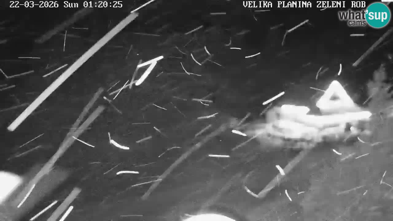 Zeleni Rob – Webcam live | Velika Planina