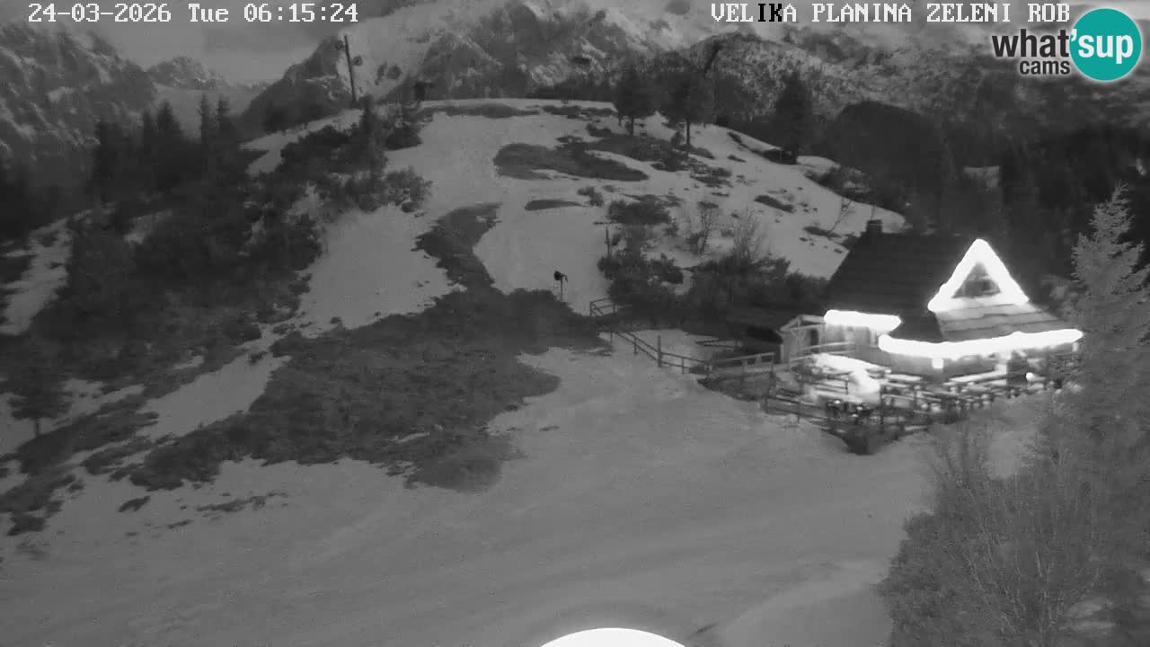 Zeleni Rob | Webcam live Velika Planina