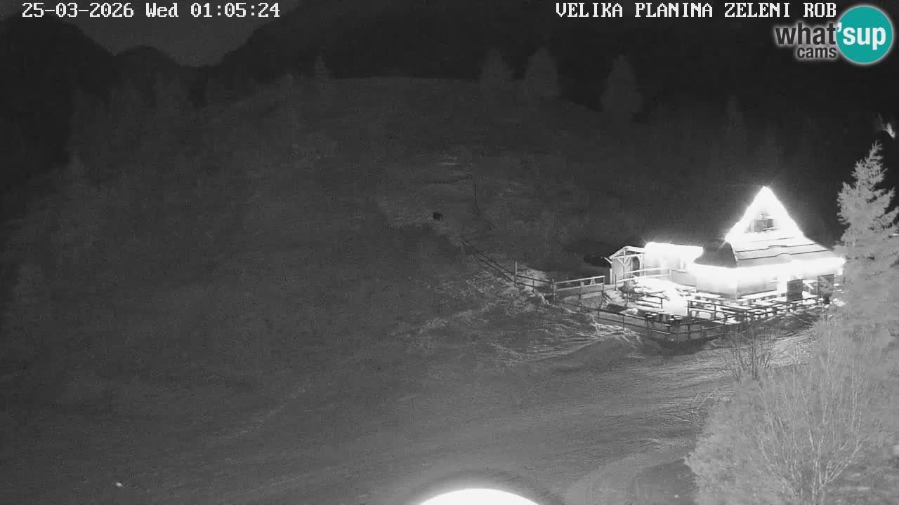 Zeleni Rob | Webcam live Velika Planina