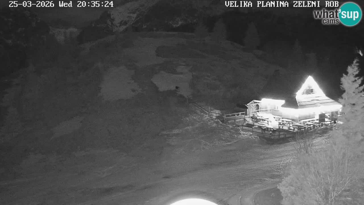 Zeleni Rob – Webcam live | Velika Planina