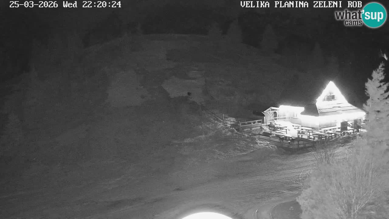 Zeleni Rob | Webcam live Velika Planina