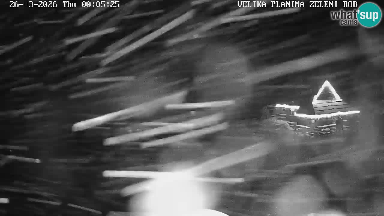 Zeleni Rob – Webcam live | Velika Planina