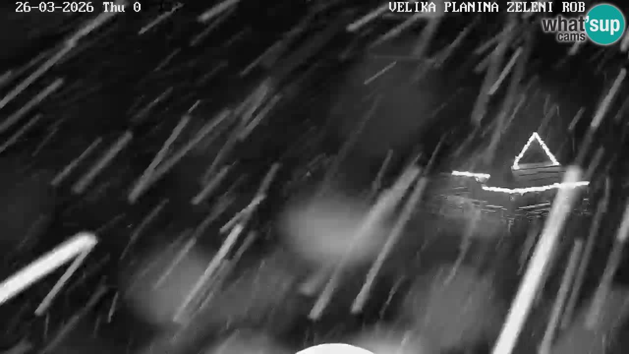 Zeleni Rob – Webcam live | Velika Planina