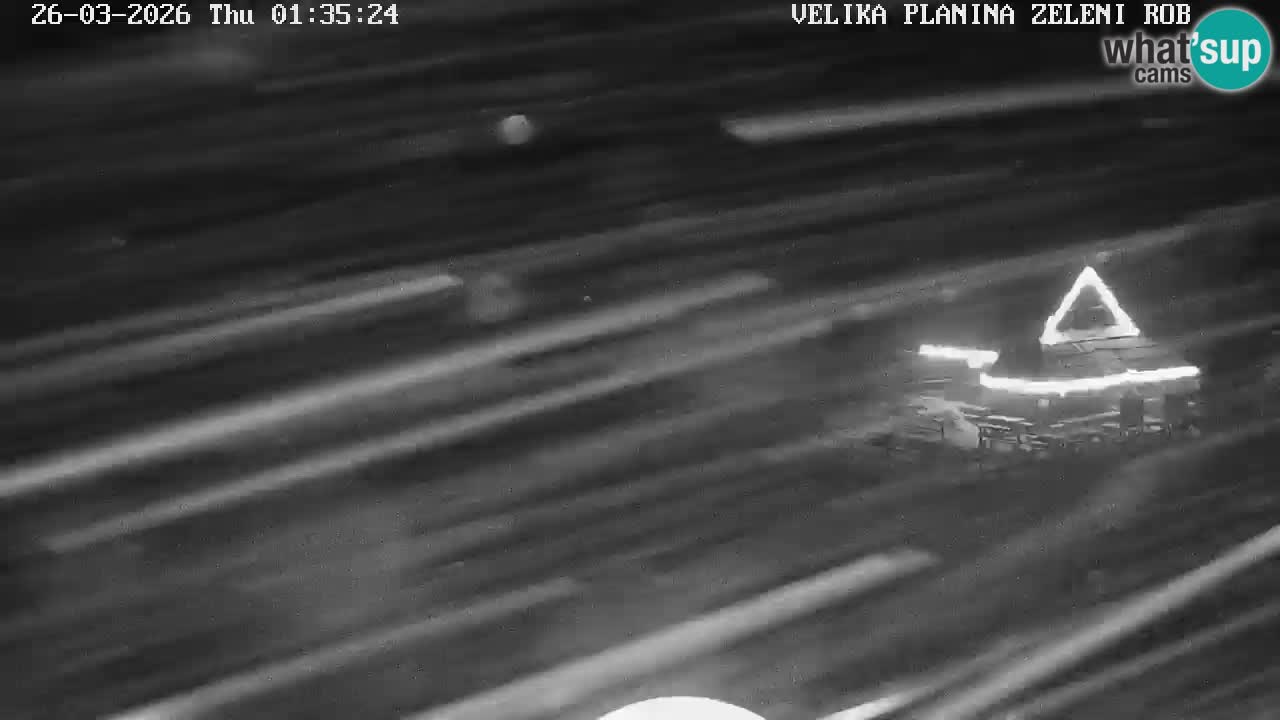 Zeleni Rob | Web kamera Velika Planina