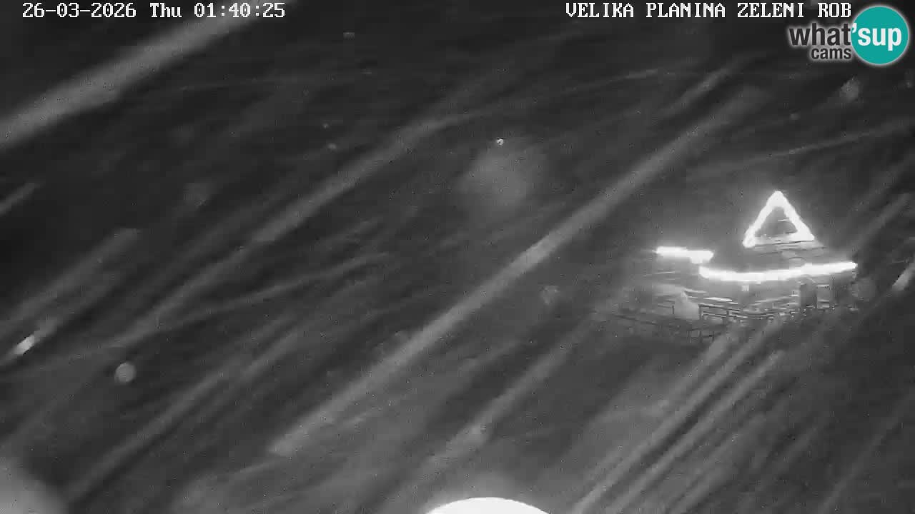 Zeleni Rob | Web kamera Velika Planina