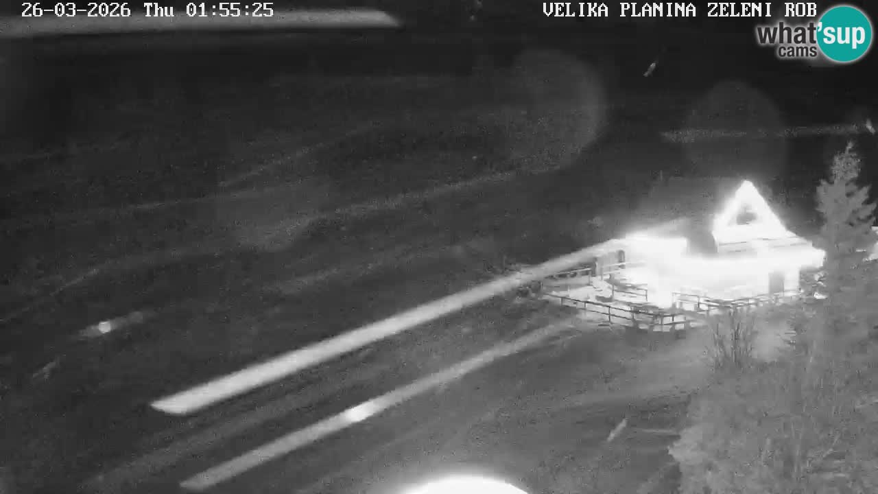 Zeleni Rob | Webcam live Velika Planina