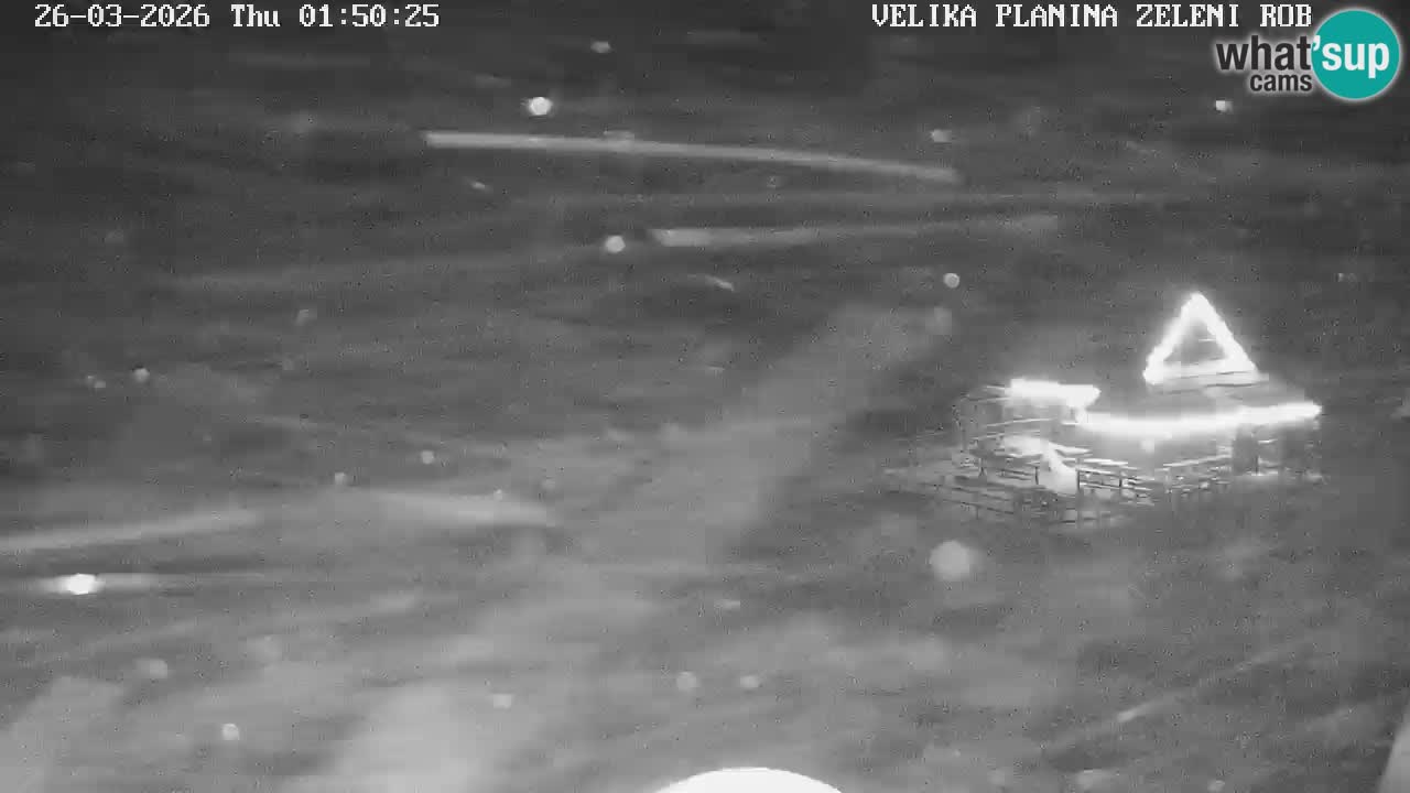 Zeleni Rob – Webcam live | Velika Planina