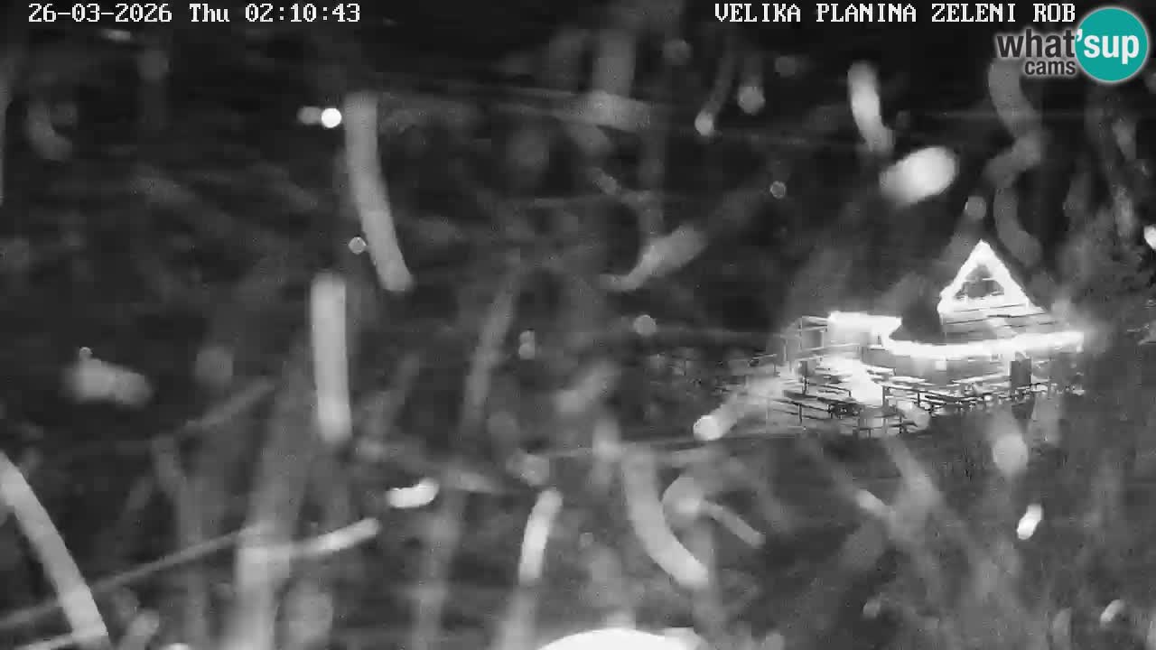 Zeleni Rob – Webcam live | Velika Planina