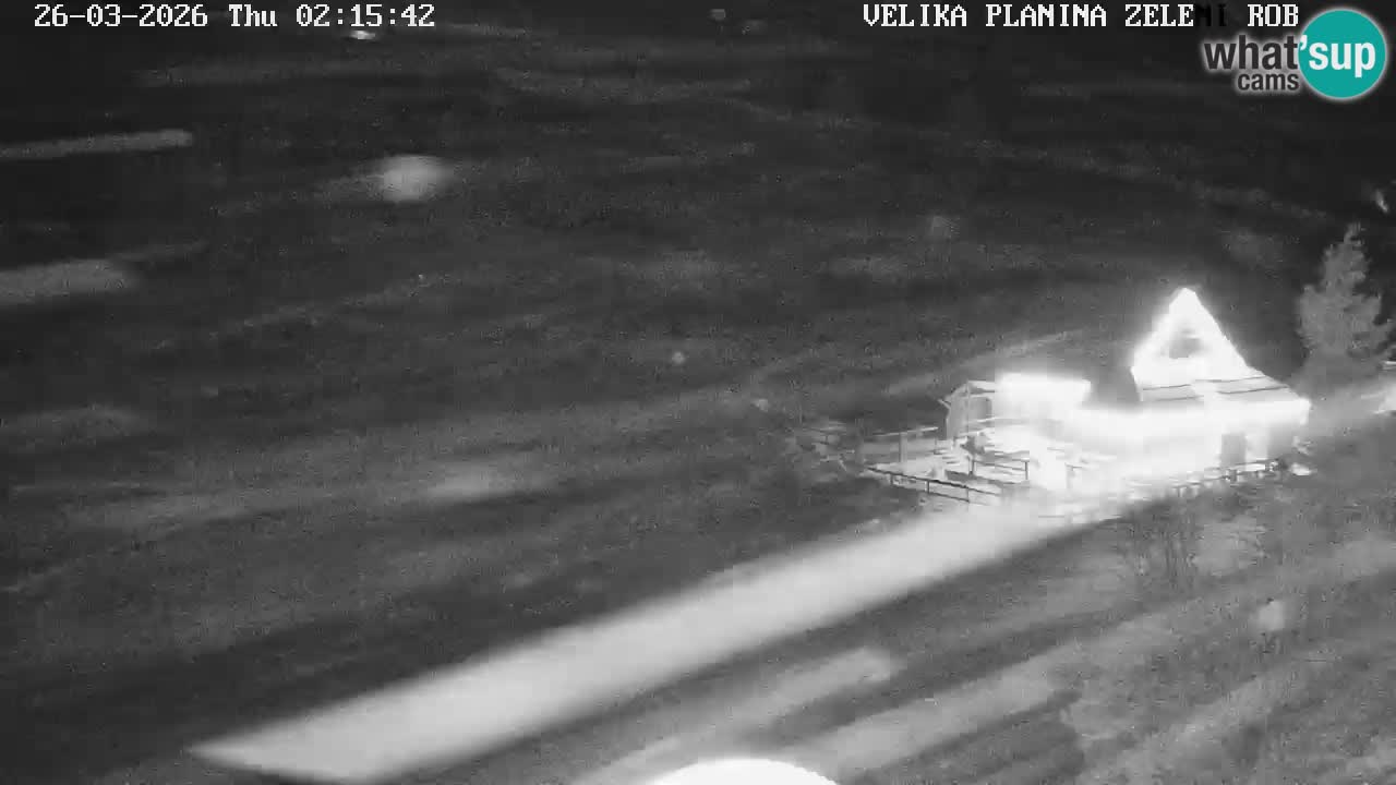 Zeleni Rob | Webcam live Velika Planina
