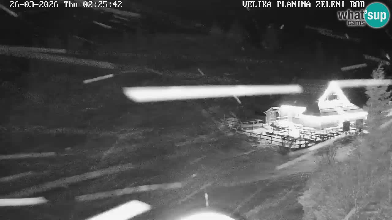 Zeleni Rob – Webcam live | Velika Planina
