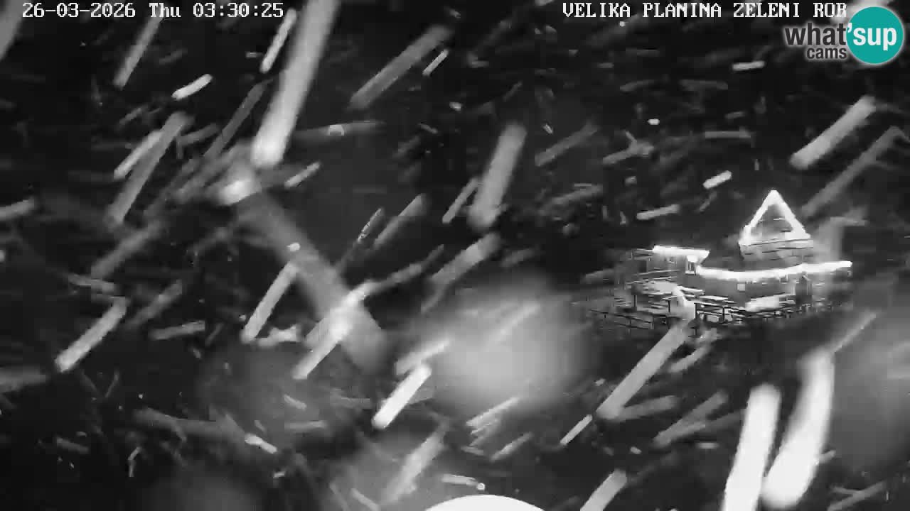 Zeleni Rob | Webcam live Velika Planina