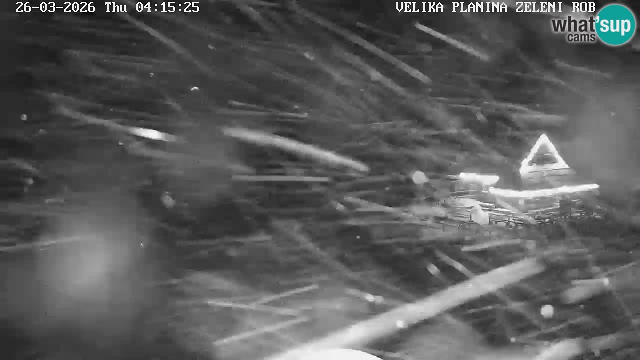 Zeleni Rob – Webcam live | Velika Planina
