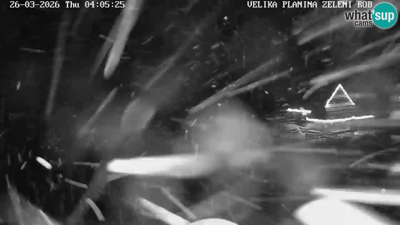 Zeleni Rob | Webcam en vivo Velika Planina