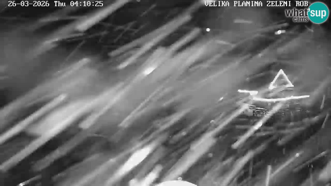 Zeleni Rob – Webcam live | Velika Planina