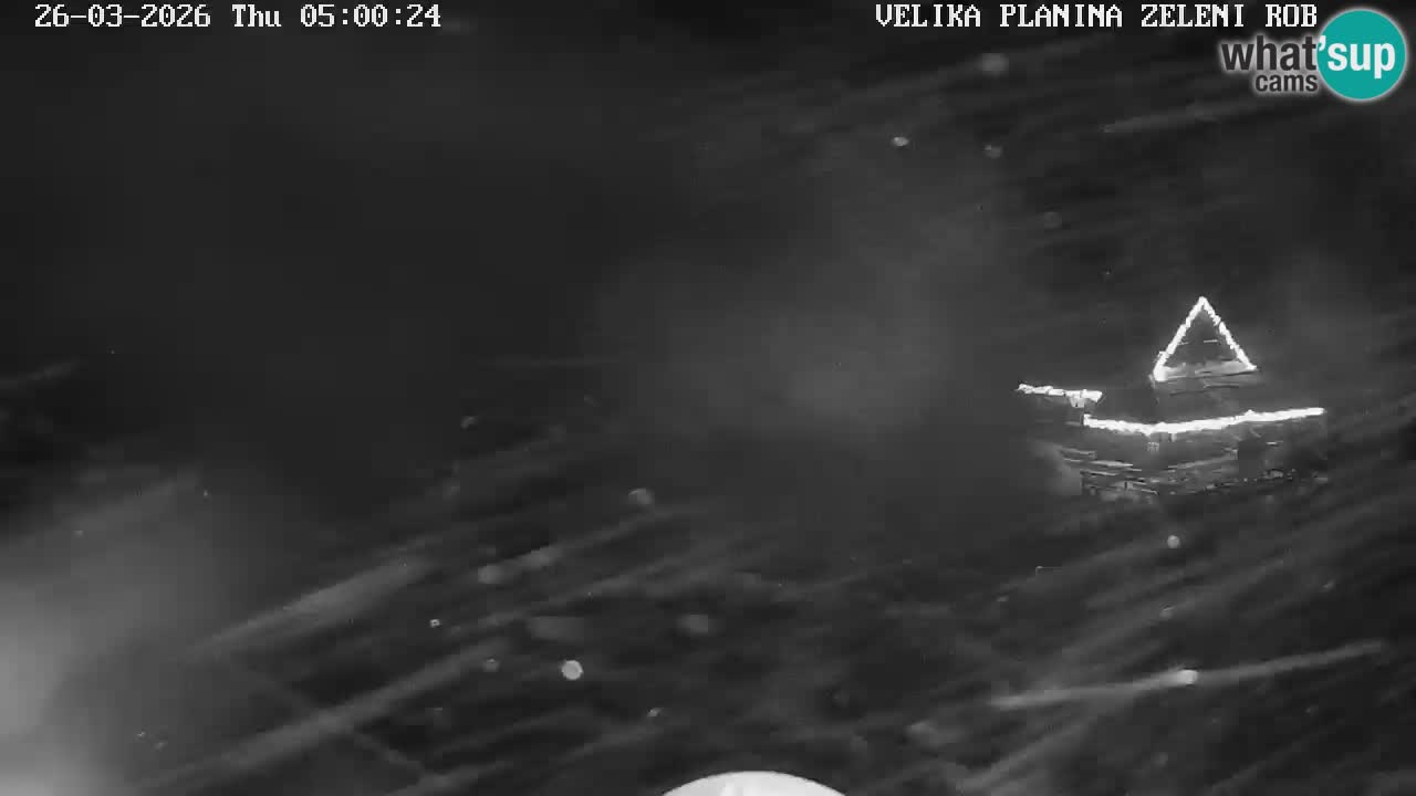 Zeleni Rob | Webcam live Velika Planina