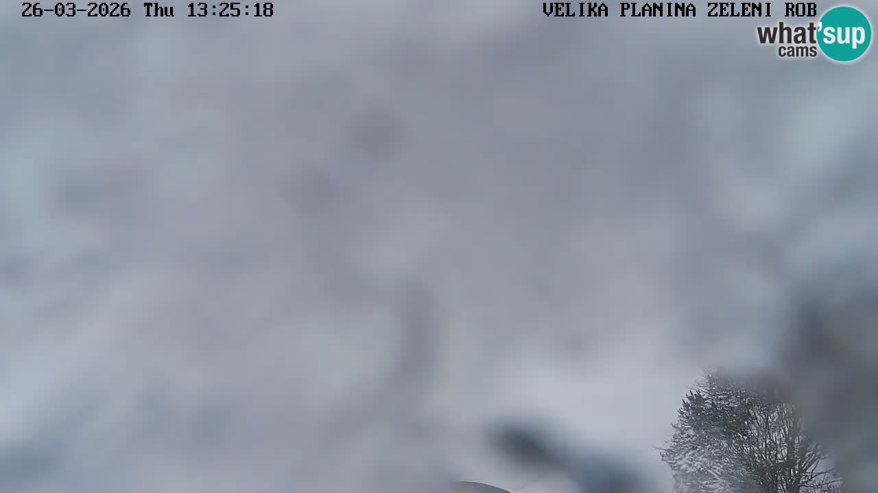 Zeleni Rob | Webcam live Velika Planina