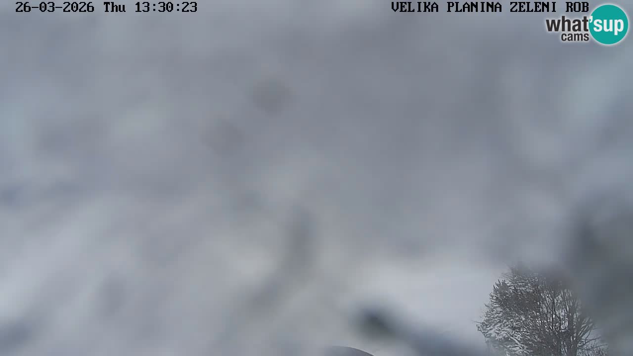 Zeleni Rob – Webcam live | Velika Planina