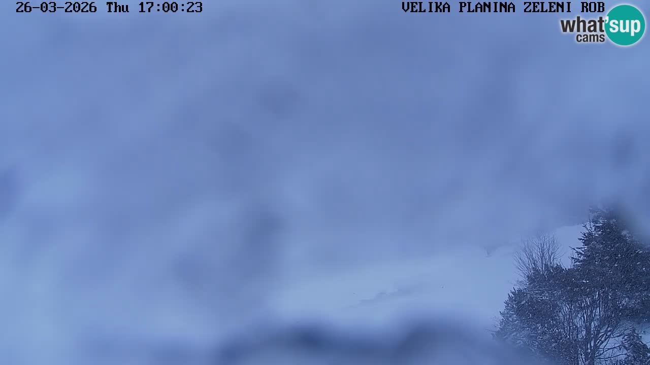 Zeleni Rob – Webcam live | Velika Planina