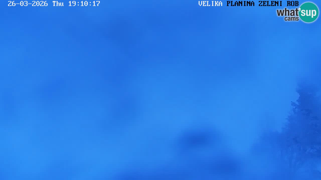 Zeleni Rob – Webcam live | Velika Planina