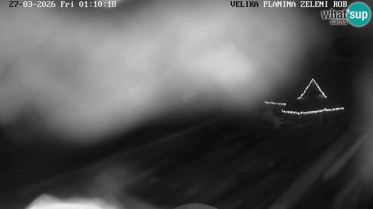 Zeleni Rob | Webcam en vivo Velika Planina