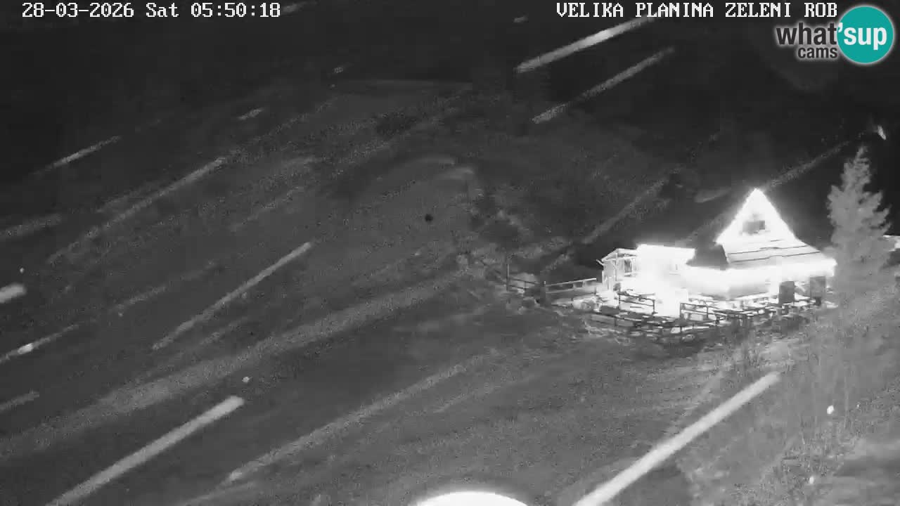 Zeleni Rob – Webcam live | Velika Planina