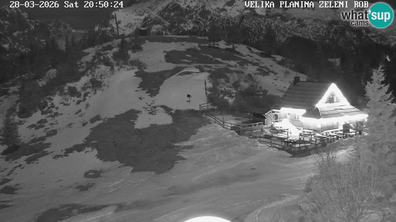 Zeleni Rob – Webcam live | Velika Planina