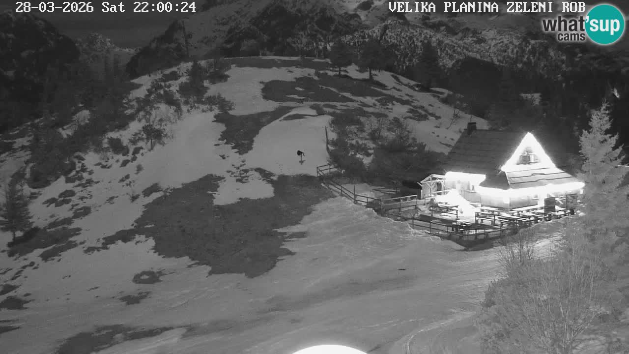 Zeleni Rob – Webcam live | Velika Planina