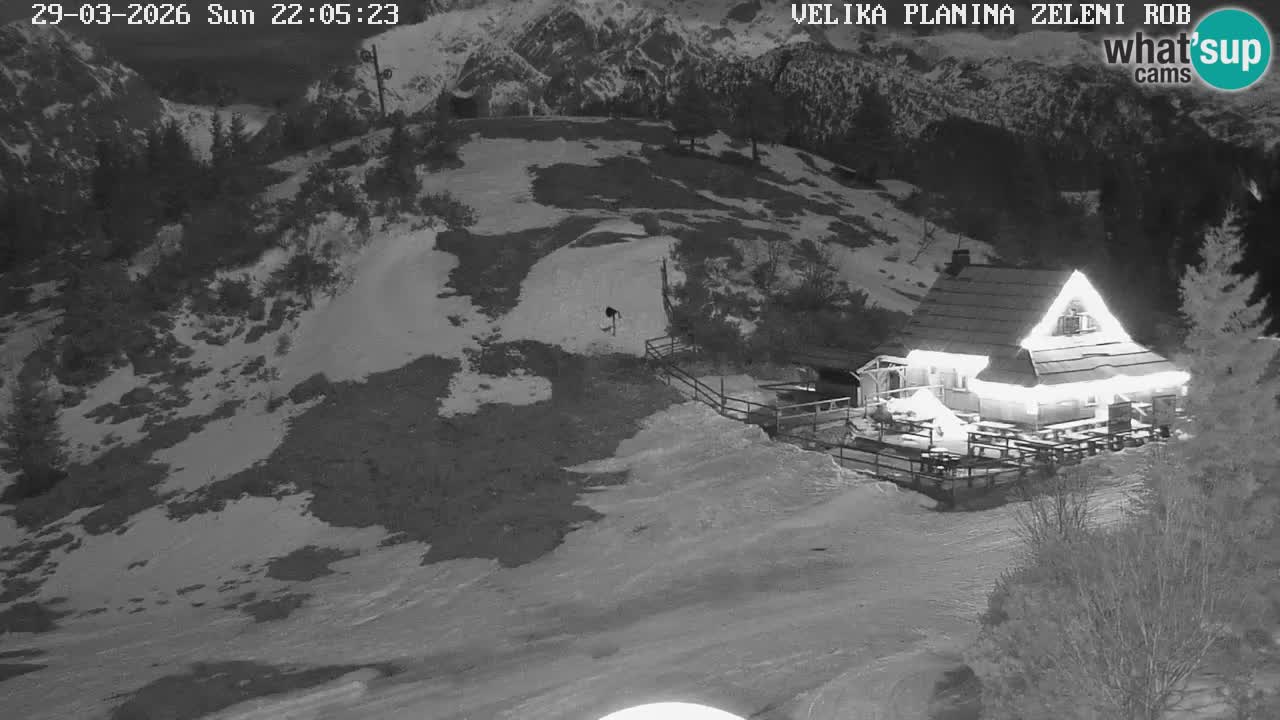 Zeleni Rob – Webcam live | Velika Planina