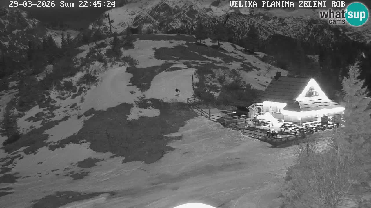 Zeleni Rob | Webcam live Velika Planina