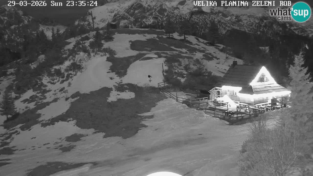 Zeleni Rob | Webcam live Velika Planina