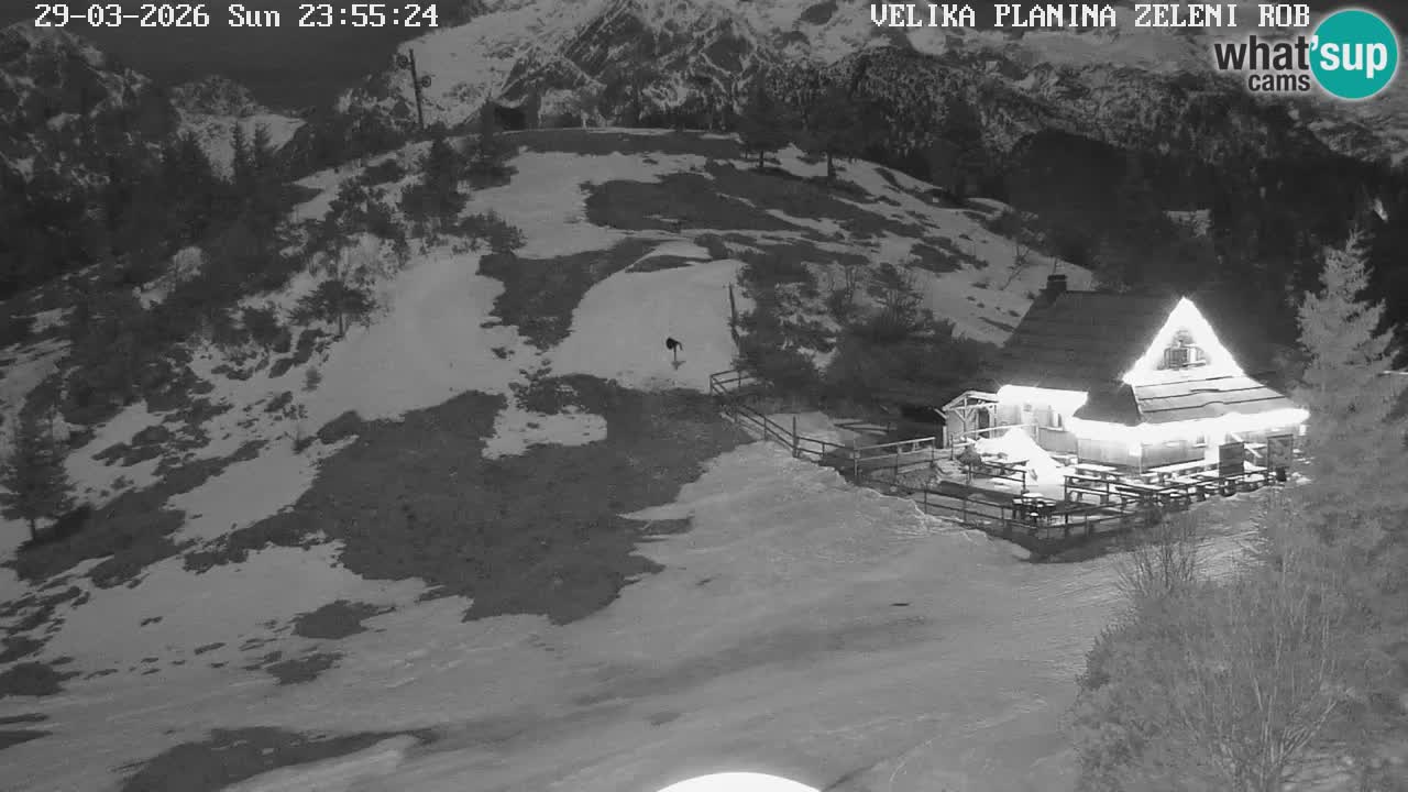 Zeleni Rob | Webcam live Velika Planina