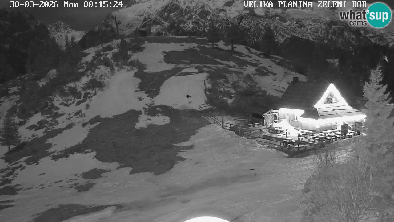 Zeleni Rob – Webcam live | Velika Planina