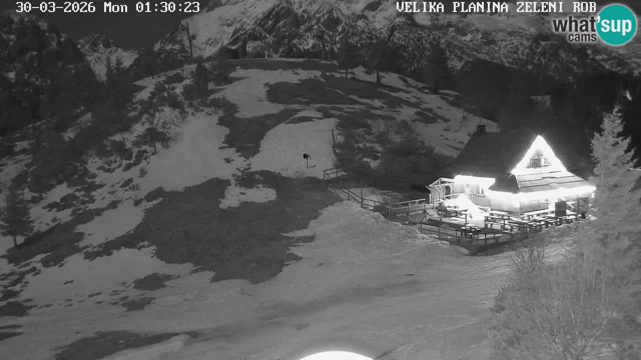 Zeleni Rob – Webcam live | Velika Planina