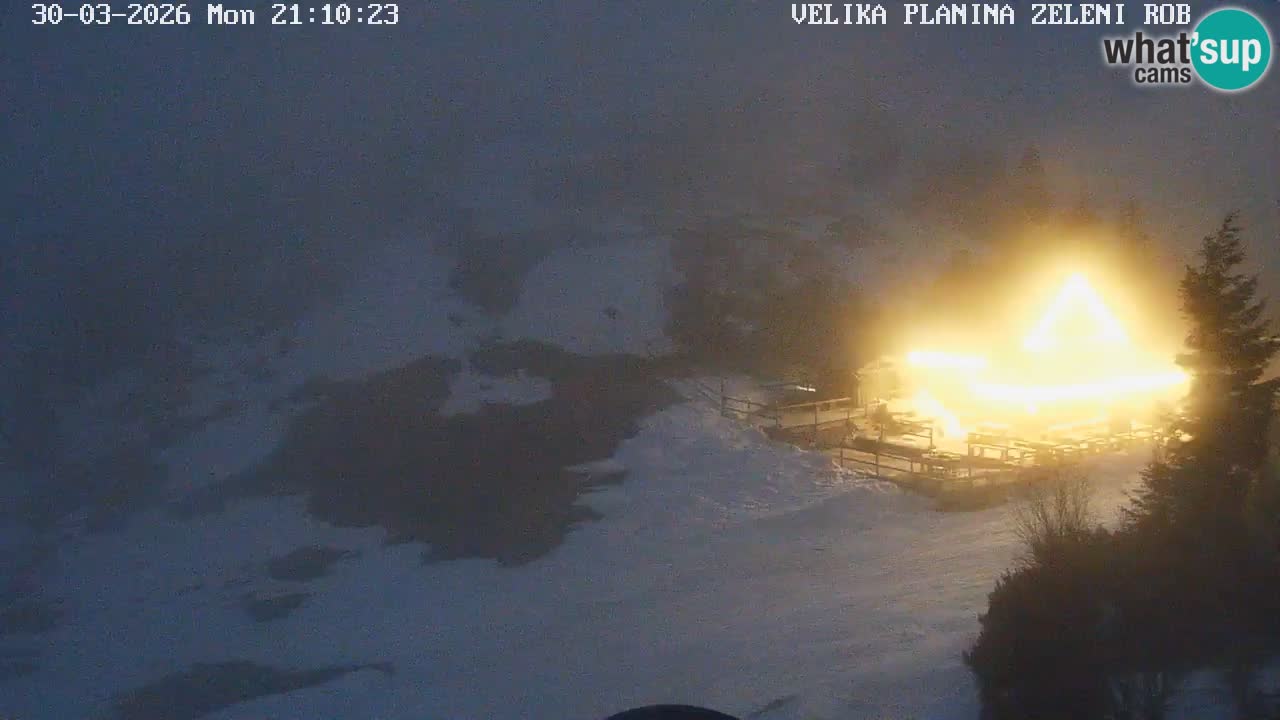 Zeleni Rob – Webcam live | Velika Planina