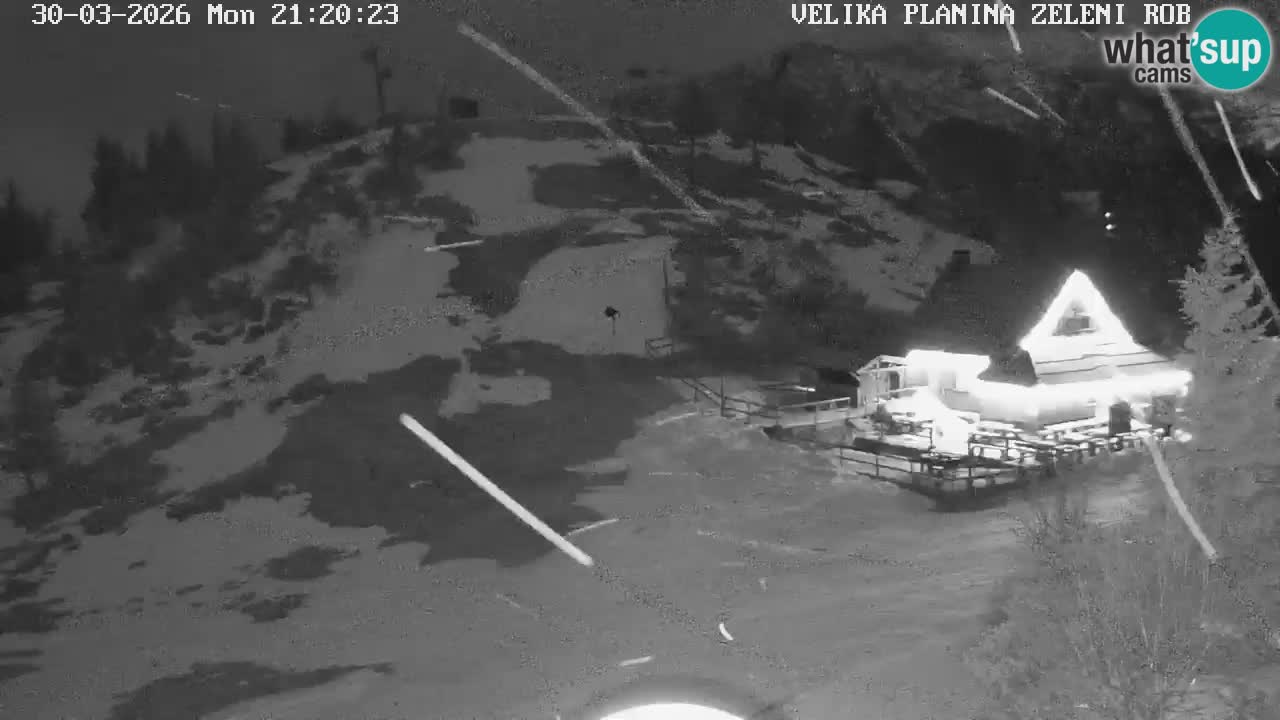 Zeleni Rob – Webcam live | Velika Planina
