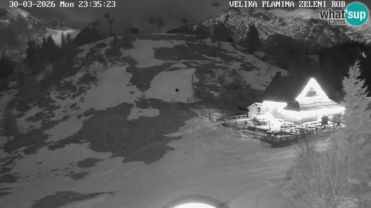 Zeleni Rob – Webcam live | Velika Planina