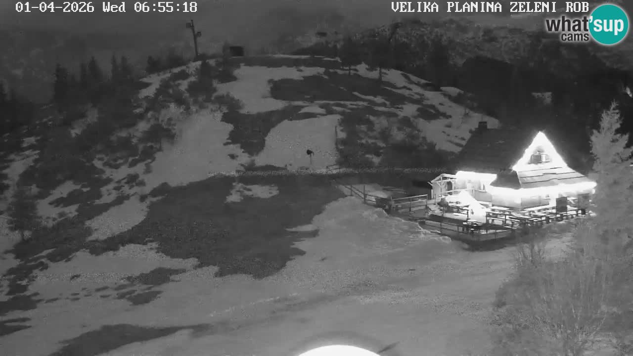 Zeleni Rob – Webcam live | Velika Planina