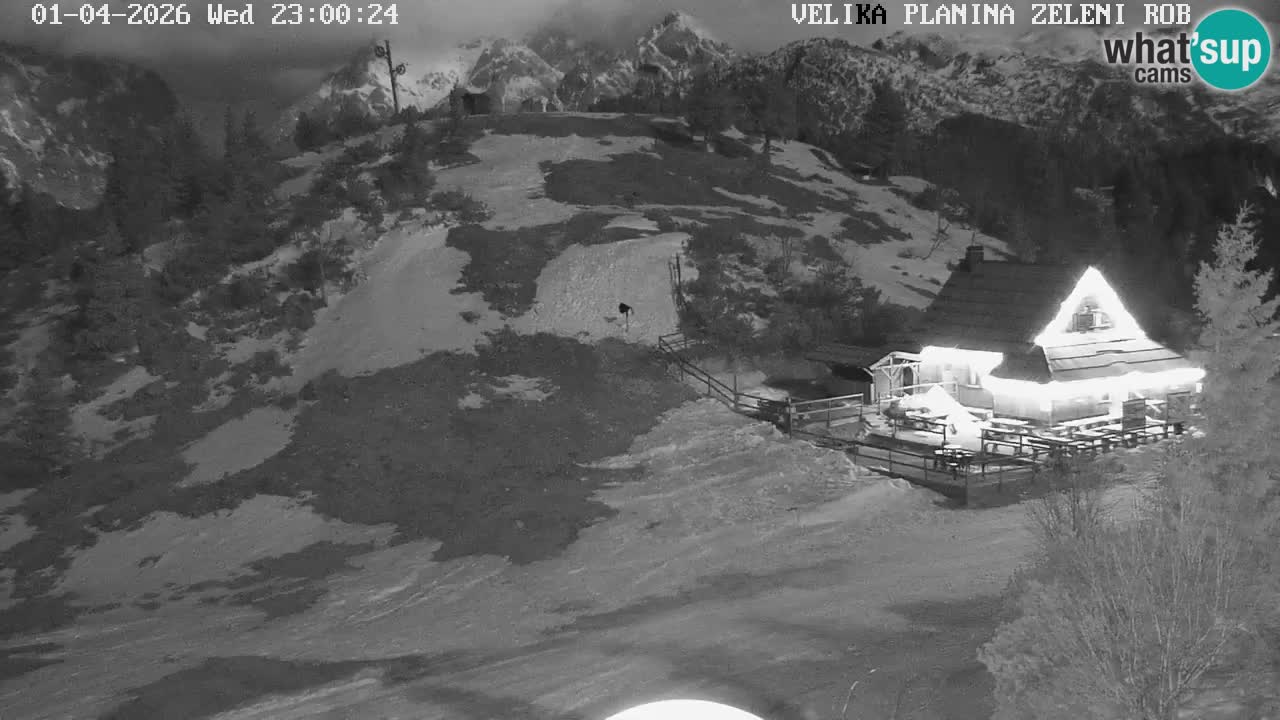 Zeleni Rob – Webcam live | Velika Planina