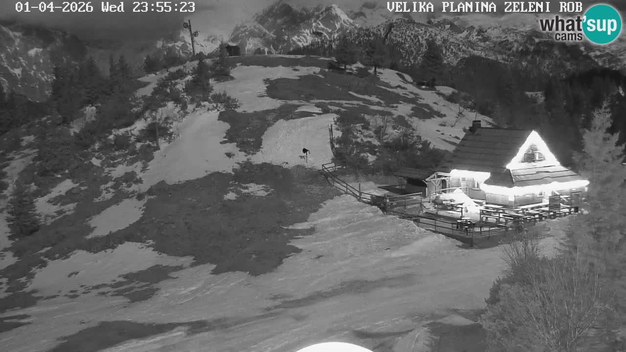 Zeleni Rob – Webcam live | Velika Planina