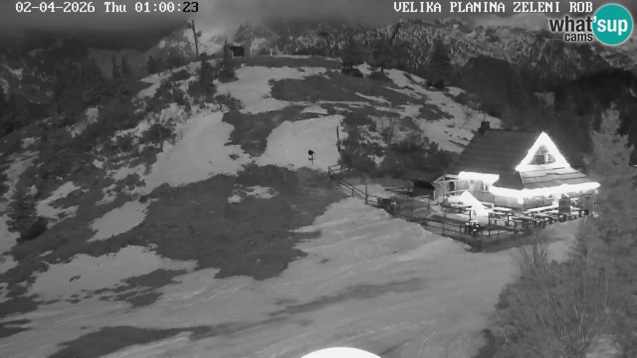 Zeleni Rob | Webcam live Velika Planina