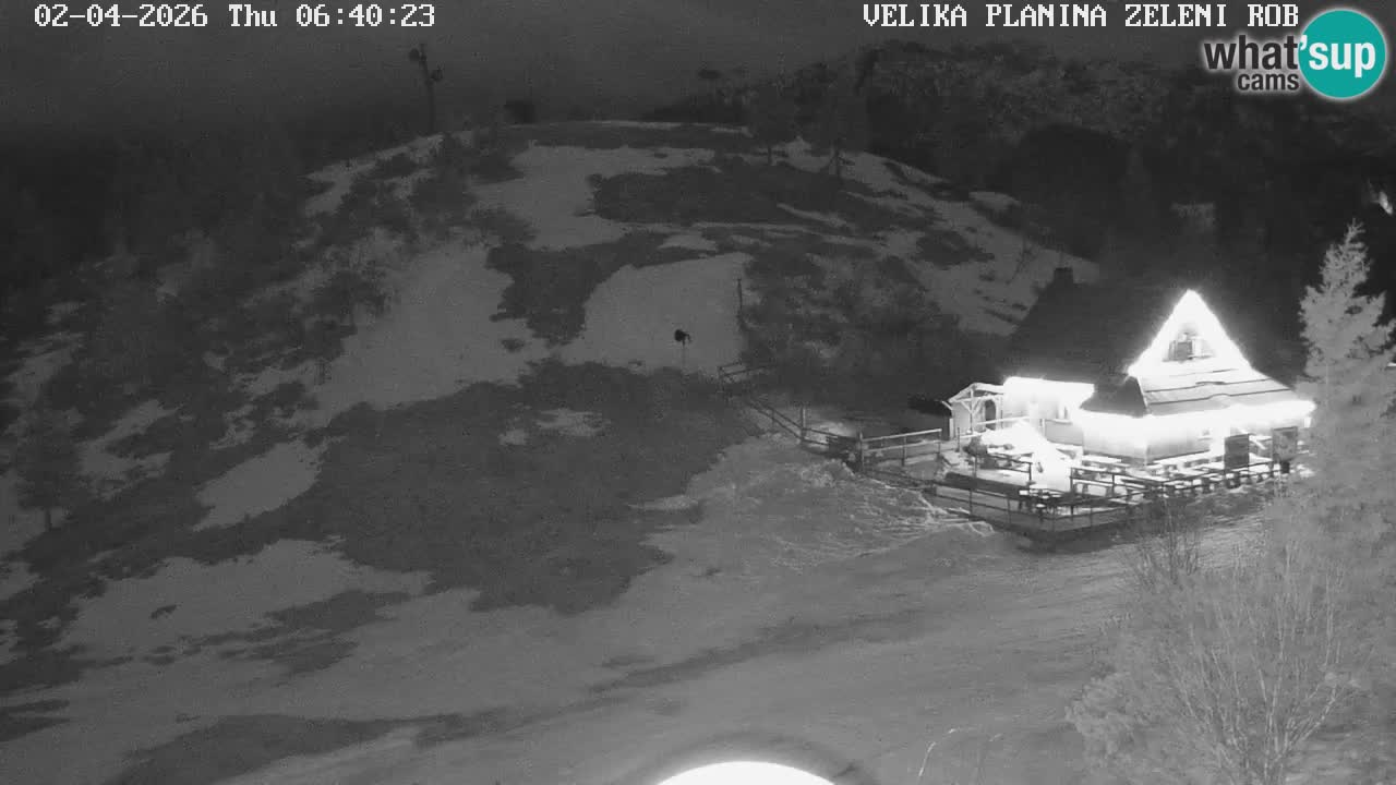 Zeleni Rob | Webcam live Velika Planina