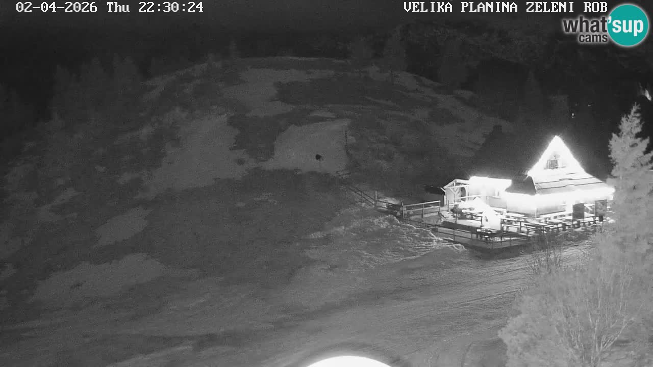 Zeleni Rob | Webcam live Velika Planina