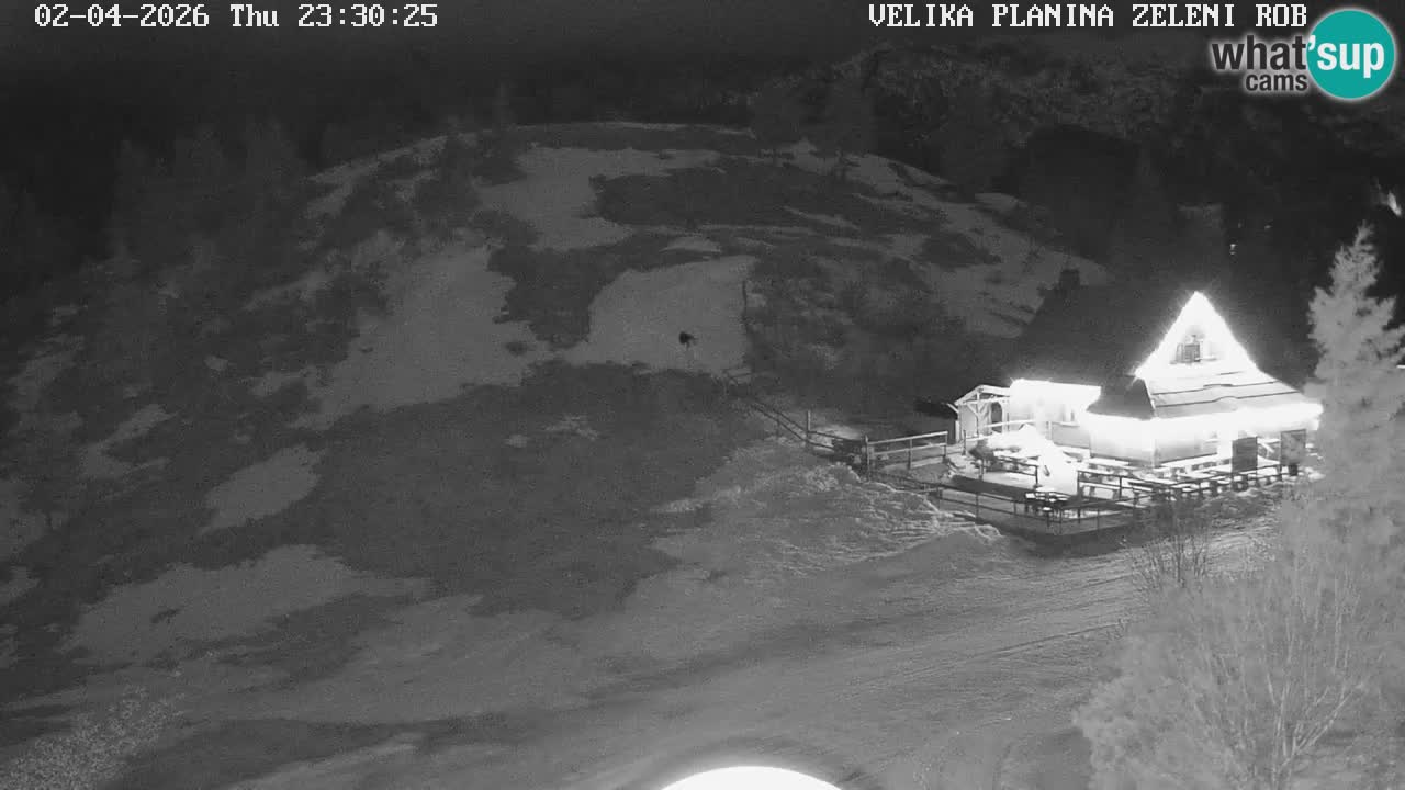 Zeleni Rob – Webcam live | Velika Planina
